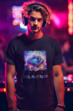 Gamer-Oyuncu Konsol Baskılı İsim ile Kişiselleştirilebilir Unisex Bisiklet Yaka %100 Pamuklu T-Shirt