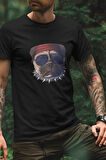 Pitbull Baskılı Hediyelik Siyah Erkek T-Shirt