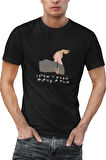 I Don't Even Have A Pla Phoebe Buffay Friends Baskılı Hediyelik Eğlenceli Siyah Unisex T-Shirt