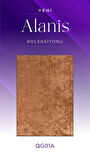 Royal Halı Alanis QG01A Bakır Pamuk Akrilik Yumuşak Silinebilir Modern Kilim Halı