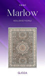 Royal Halı Marlow QJ02A Krem Lacivert Multi Akrilik Yumuşak Dokulu Klasik Vintage Halı