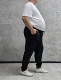 QUITS KIDS-15000-BATTAL BEDEN BEL VE PAÇA LASTİKLİ PANTOLON