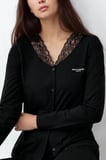 Kadın Modal Pamuklu Pijama Takımı Çorap Hediyeli QP9K1R1K6R
