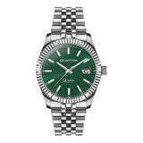 Quantum QMG941.370 Erkek Kol Saati | 41MM, Otomatik Mekanizma, Safir Cam, 10 ATM, Yeşil Kadran