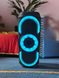 HOPARLÖR LEDLİ KABLOSUZ TAŞINABİLİR IŞIKLI  2000W ULTRA GÜÇLÜ VE PRÜSSÜZ SES ORTA BOY (15X40) 4''X 2