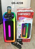 HOPARLÖR BÜYÜK BOY 8*2İnç 3000W RGB BLUETOOTH MİKROFONLU ve LEDLİ  PARTİ HOPARLÖR YÜKSEK SES