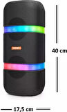 Hadron Kımıso QS3635 Hoparlör Rgb Led Fm Radyo 2x5w