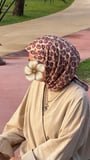 Pamuklu Pera Desen Eşarp - Mürdüm