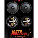 Dynamat 16 Cm Joker Serisi 110W Rms 290W Maksimum 2 Adet Midrange