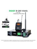 Roof R-201 Tek Yaka UHF Telsiz Mikrofon