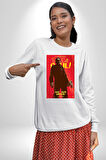 Better Call Saul Dizi  Erkek Kadın Unisex Dijital Baskılı Beyaz Sweatshirt