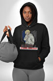 Attack On Titan Titana Saldırı Anime Erkek Kadın Siyah Dijital Baskılı Kapüşonlu Sweatshirt Hoodie