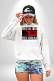 Gözler Dostum , Onlar Asla Yalan Söylemez Erkek Kadın Beyaz Dijital Baskılı Kapüşonlu Sweatshirt Hoodie