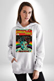 Stranger Things: Season IV "The Nina Project" Erkek Kadın Beyaz Dijital Baskılı Kapüşonlu Sweatshirt Hoodie