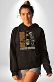 Sonsuza Kadar En İyi Arkadaşım Beer İskelet Erkek Kadın Siyah Dijital Baskılı Kapüşonlu Sweatshirt Hoodie