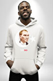 Ay Yıldız Atatürk 10 Kasım Sonsuza Kadar Erkek Kadın Beyaz Dijital Baskılı Kapüşonlu Sweatshirt Hoodie
