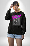Vaftiz Bebek Papa Sanat Lenard Gaultier Sanat Erkek Kadın Unisex Dijital Baskılı Siyah Sweatshirt