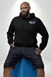 Audi R8 Le Mans Konsept Araba Erkek Kadın Siyah Ön Sırt Baskılı Kapüşonlu Sweatshirt Hoodie