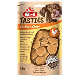 8in1 Tasties Chicken Chips Tavuklu Cips Köpek Ödül Maması 85 Gr