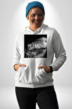 Blurry Kapak Kadınlar Costa Albüm Erkek Kadın Beyaz Dijital Baskılı Kapüşonlu Sweatshirt Hoodie
