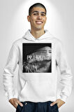 Blurry Kapak Kadınlar Costa Albüm Erkek Kadın Beyaz Dijital Baskılı Kapüşonlu Sweatshirt Hoodie