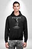 Modern Sanat Yunan Kadın Melek Erkek Kadın Siyah Dijital Baskılı Kapüşonlu Sweatshirt Hoodie