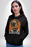 Cool Köpek Hapishane Güneş Gözlük Erkek Kadın Siyah Dijital Baskılı Kapüşonlu Sweatshirt Hoodie