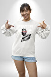 Michelagelo Modern Apollo Heykel Sokak Style Erkek Kadın Unisex Dijital Baskılı Beyaz Sweatshirt