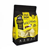 Delibon Beyaz Deri Köpek Cipsi Ödül Maması 400 Gr