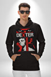 Dester Birkaç Öldürücü Kuralları Var Dizi Erkek Kadın Siyah Dijital Baskılı Kapüşonlu Sweatshirt Hoodie