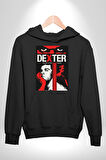 Dester Birkaç Öldürücü Kuralları Var Dizi Erkek Kadın Siyah Dijital Baskılı Kapüşonlu Sweatshirt Hoodie