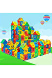 Puzzle City 3d Yapı Ve Tasarım Blokları 64 Parça Eğitici Oyuncak Puzzle Blok Set Eğlenceli Oyuncak