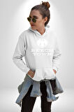 Maroon Eagle School Logolu T-Shirt Tasarımı Erkek Kadın Beyaz Dijital Baskılı Kapüşonlu Sweatshirt Hoodie