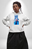 Valorant Jett Fan Art Tişört Tasarımı Erkek Kadın Beyaz Dijital Baskılı Kapüşonlu Sweatshirt Hoodie