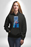 Valorant Jett Fan Art Tişört Tasarımı Erkek Kadın Siyah Dijital Baskılı Kapüşonlu Sweatshirt Hoodie