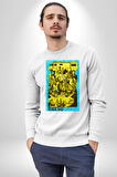 Breaking Bad Dizi Erkek Kadın Unisex Dijital Baskılı Beyaz Sweatshirt