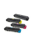 TECPRİNT Kyecora Uyumlu TK-5370 CMYK Set Toner Takımı