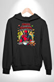 Pokemon  Charmander Retro Poster Erkek Kadın Siyah Dijital Baskılı Kapüşonlu Sweatshirt Hoodie