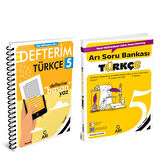 Arı Yayınları 5.Sınıf Türkçe Defteri ve Soru Bankası Seti 2 Kitap