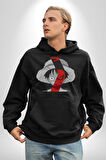 Luffy Gorly Anime Erkek Kadın Siyah Dijital Baskılı Kapüşonlu Sweatshirt Hoodie