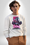 Sevimli Karanlık Karikatürize Çizgi Roman

 Erkek Kadın Unisex Dijital Baskılı Beyaz Sweatshirt