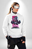 Sevimli Karanlık Karikatürize Çizgi Roman

 Erkek Kadın Unisex Dijital Baskılı Beyaz Sweatshirt