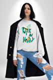 Rick and Morty - Bilim Kurgu Macera Teması Erkek Kadın Unisex Dijital Baskılı Beyaz Sweatshirt