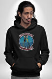 Breaking Bad - Walter White ve Jesse Pinkman Erkek Kadın Siyah Dijital Baskılı Kapüşonlu Sweatshirt Hoodie