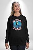 Breaking Bad - Walter White ve Jesse Pinkman Erkek Kadın Unisex Dijital Baskılı Siyah Sweatshirt