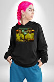 Breaking Bad - Walter White ve Jesse Pinkman Erkek Kadın Siyah Dijital Baskılı Kapüşonlu Sweatshirt Hoodie