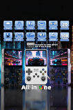 R36S taşınabilir mini konsol, Linux sistemi, 3,5 inç IPS ekran, Gaming e PS1, PSP, N64, NDS, SuperN, GameB, GBA, NeoG, TF kartı 64 GB + 15000 oyun
