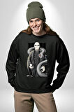 Dark Wizard Lord Harry Potter Karanıklar Lord Erkek Kadın Unisex Dijital Baskılı Siyah Sweatshirt