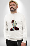Karanlıklar Lordu Asa Harry Potter Benzerliği Erkek Kadın Unisex Dijital Baskılı Beyaz Sweatshirt