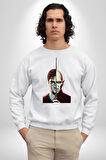 Karanlıklar Lordu Asa Harry Potter Benzerliği Erkek Kadın Unisex Dijital Baskılı Beyaz Sweatshirt